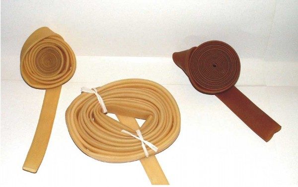 Fascia Tubo Elastica In Gomma Lattice Naturale – Varie Dimensioni, Perfetta Per Fissaggi, Palestra E Fai Da Te